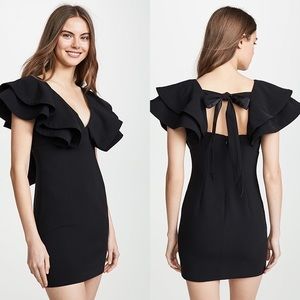 Cinq a Sept Ambrose Ruffle Sleeve Minidress